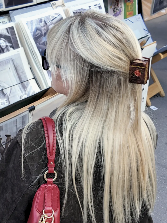 Solar Eclipse - Solar Eclipse Hair Claw Clip - Verdalina