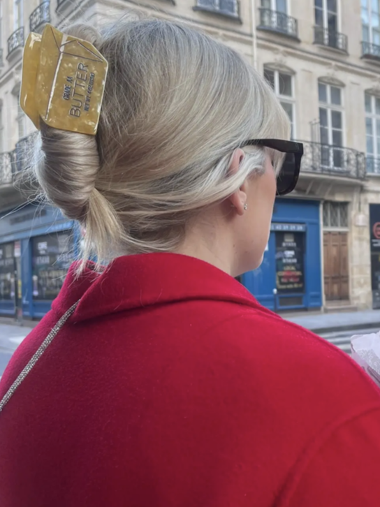 Solar Eclipse - Solar Eclipse Hair Claw Clip - Verdalina