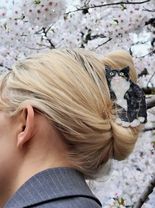 Solar Eclipse - Solar Eclipse Hair Claw Clip - Verdalina