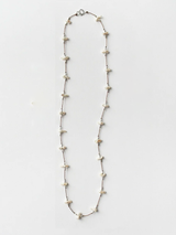 See Real Flowers - Short Keshi Pearl Necklace - Verdalina