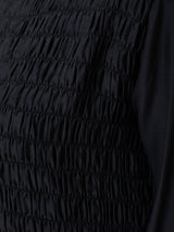 Silk and Cotton Bailey Dress - Anthracite