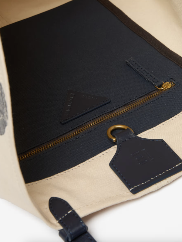 Inoui Editions - Soft Shopping Bag - Des Rives - Night - Verdalina