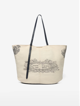 Inoui Editions - Soft Shopping Bag - Des Rives - Night - Verdalina