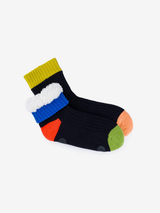 Verloop - Spot Knit House Socks -Black - Verdalina