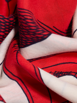 Inoui Editions - Square 130 - Des Rives - Red - Verdalina
