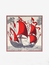 Inoui Editions - Square 130 - Des Rives - Red - Verdalina