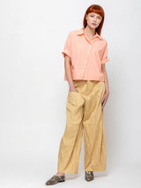Sula - Clean New Cotton Poplin Shirt - Peach Bud - Verdalina