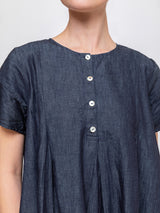 Sula - Dolls Dress - Denim - Verdalina