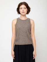Tank Top Cashmere Sweater - Fresh Pepper
