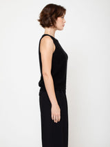 Tank Top Cashmere Sweater - Noir