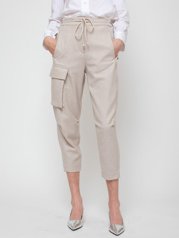 Disco Trousers - Nude