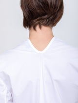 Ethnic Top - White Poplin