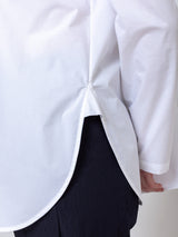 Ethnic Top - White Poplin