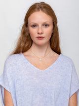 See Real Flowers - Evil Eye Necklace - Saffron - Verdalina