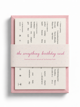 The Everything Birthday Card - Stationery