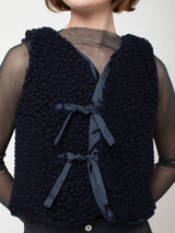 Tie Vest - Dark Navy