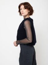 Tie Vest - Dark Navy