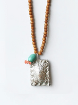 See Real Flowers - Trinket Necklace - Verdalina