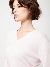 V-Neck Sweater - Rose Fondant