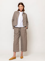 Crinkled Jacket - Tortora