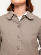 Crinkled Jacket - Tortora