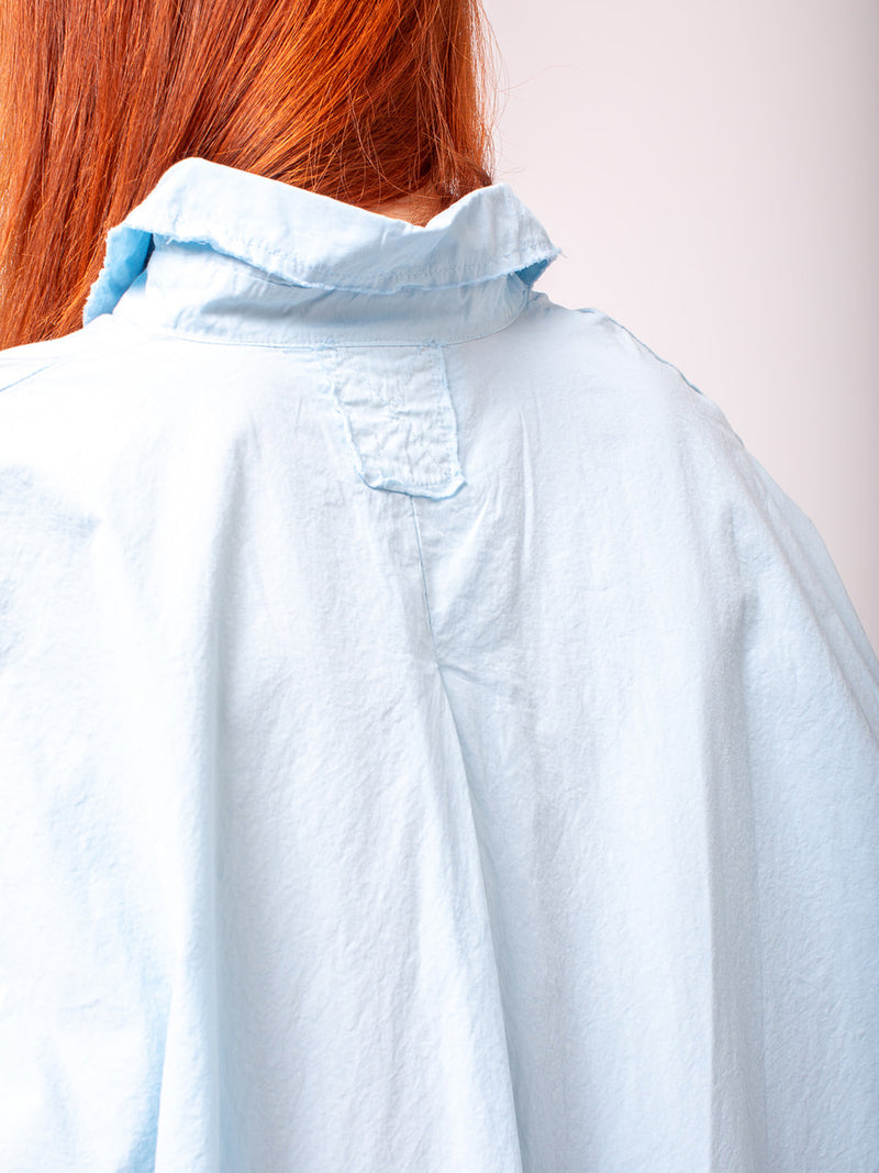 Aequamente - Fine Cotton Dress - Cielo - Verdalina