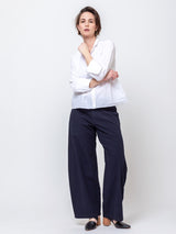 Fine Cotton Shirt - White