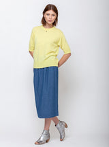 Half Sleeve Cashmere Sweater