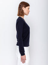 Cashmere Cardigan - Deep Night