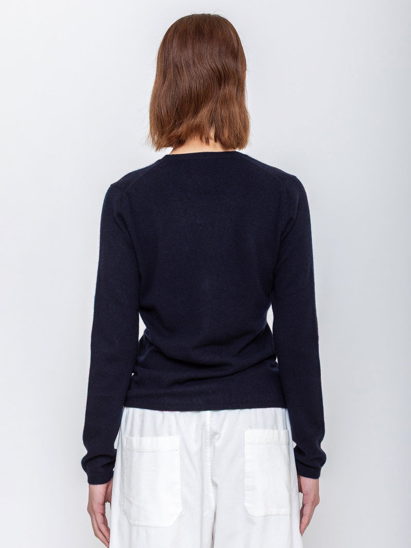 Cashmere Cardigan - Deep Night