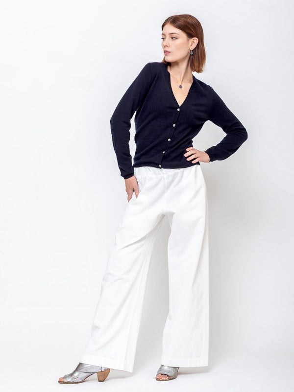 Cashmere Cardigan - Deep Night