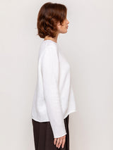Cashmere Pullover Sweater - Fleur de Sel
