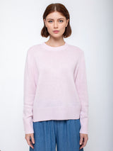 Allude - Long Sleeve Sweater - Pink - Verdalina