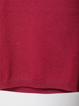 Allude - Long Sleeve Shimmer Sweater - Maple - Verdalina