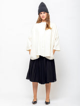 Apuntob - Gathered Skirt - Black - Verdalina
