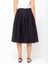 Apuntob - Gathered Skirt - Black - Verdalina