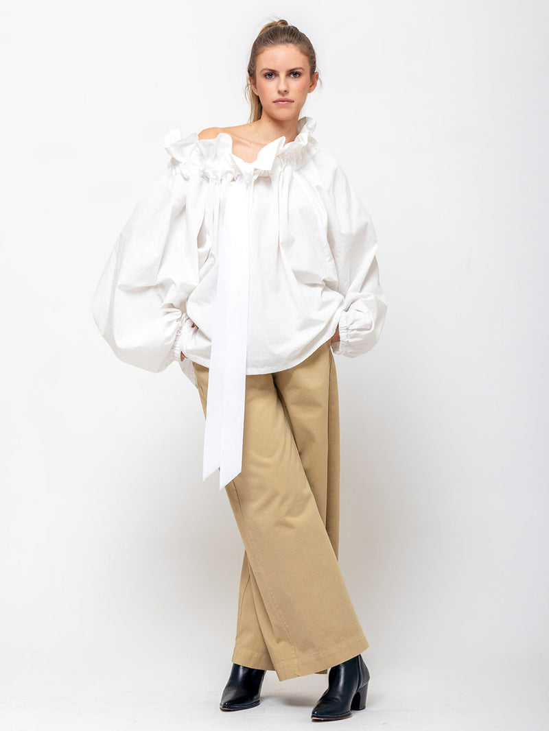 Aquarius Cocktail - Beautiful Mess - White Poplin - Verdalina