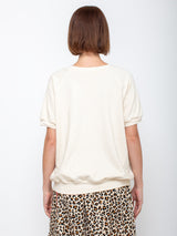 Aquarius Cocktail - Ruth Sweatshirt - Cream Terry - Verdalina