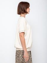 Aquarius Cocktail - Ruth Sweatshirt - Cream Terry - Verdalina