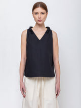 Atlantique Ascoli - Sleeveless Reversible Top - Black - Verdalina
