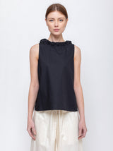 Atlantique Ascoli - Sleeveless Reversible Top - Black - Verdalina