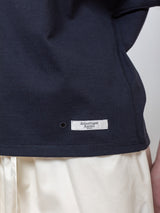 Atlantique Ascoli - Henley Sweatblouse - Navy - Verdalina