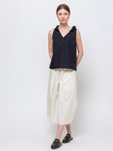 Atlantique Ascoli - Onde Skirt - Pale Powder Yellow - Verdalina