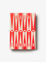 The Art of Backgammon - Red & Cream