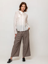 Long Sleeve Silk Blouse - Jasmin