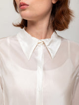 Long Sleeve Silk Blouse - Jasmin