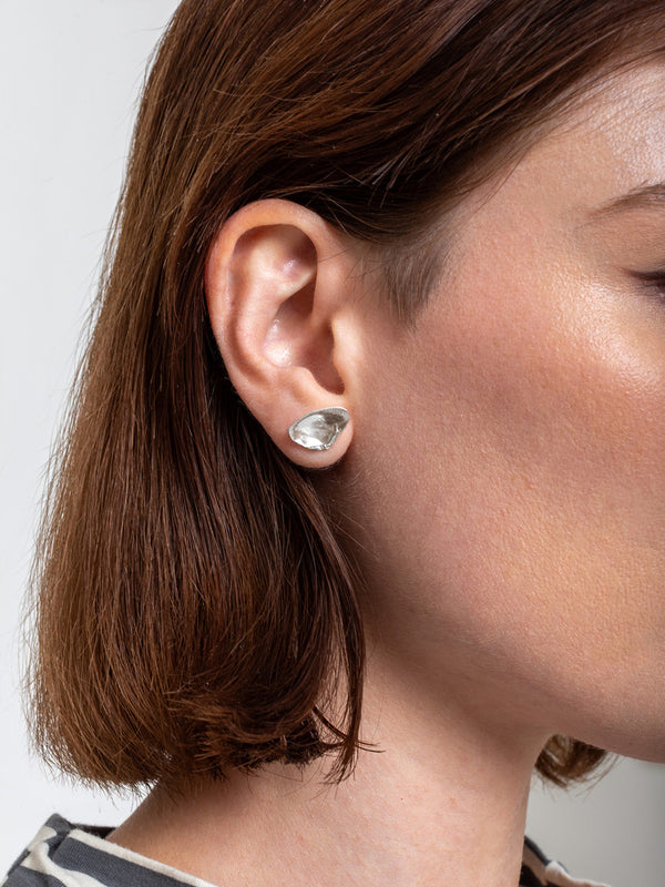 Capa Jewelry - Chipi Chipi Shell Earrings - Silver - Verdalina