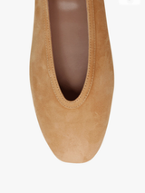Casa Isota - Dafne Suede Flats - Verdalina