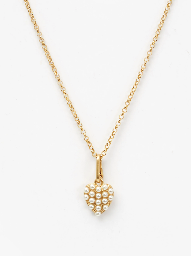 CLARE V. - Fine Rolo Charm Necklace - Verdalina