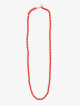 Grande Enamel Barrel Chain - Persimmon